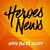 HeroesNews with Jules Scott artwork