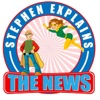 Stephen Explains the News │U.S.  & World News and current events│Humor with heart artwork