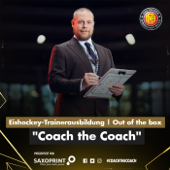 DEB Eishockey-Trainerausbildung I COACH THE COACH-Podcast - Karl Schwarzenbrunner, Julia Eisenrieder