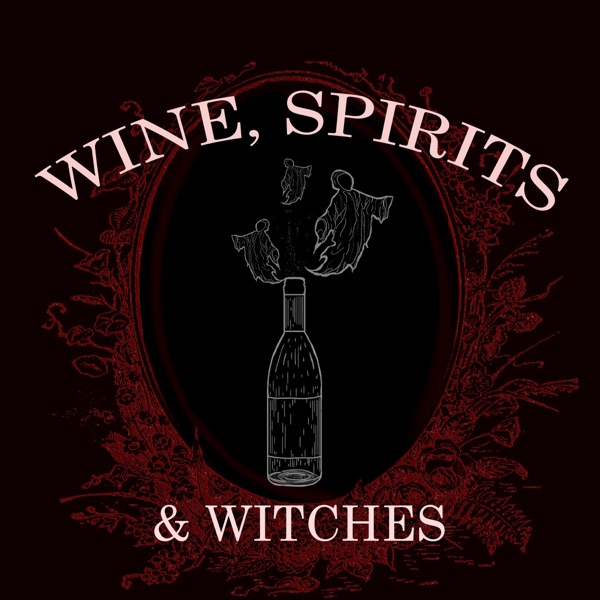 Wine, Spirits & Witches blurred backdrop