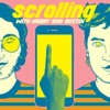 Scrolling with Harry & Austin artwork