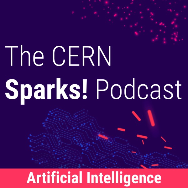 The CERN Sparks! Podcast - Future Intelligence Artwork