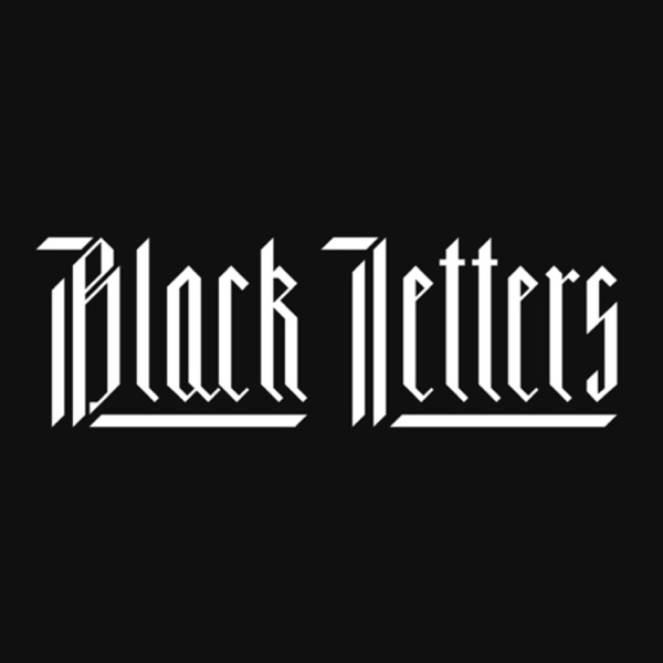 Black Letters Artwork