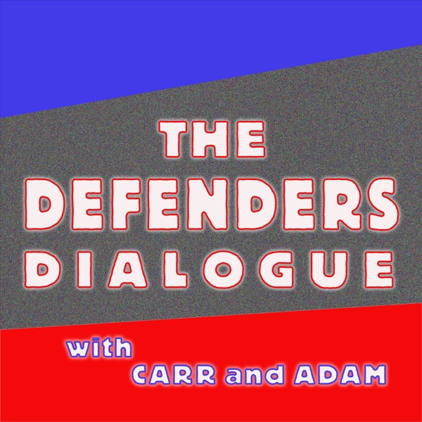 Defenders Dialogue with Carr and Adam Artwork