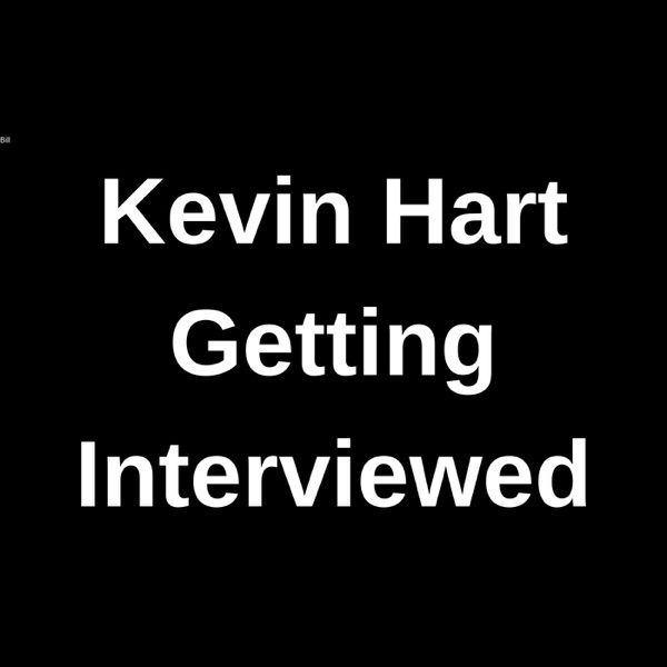 Kevin Hart Getting Interviewed Artwork