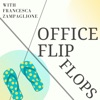 Office Flip Flops with Francesca Zampaglione artwork