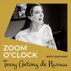 Tessy Antony de Nassau's Zoom O'Clock with Saudi Racing car driver and World Cup Winner Dania Akeel