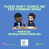 Please Don't Cancel Me For Common Sense artwork