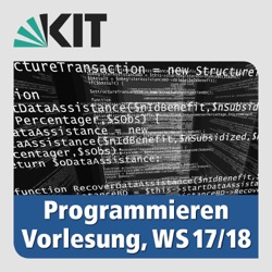 08: Programmieren, Vorlesung, WS 2017/18, 20.12.2017