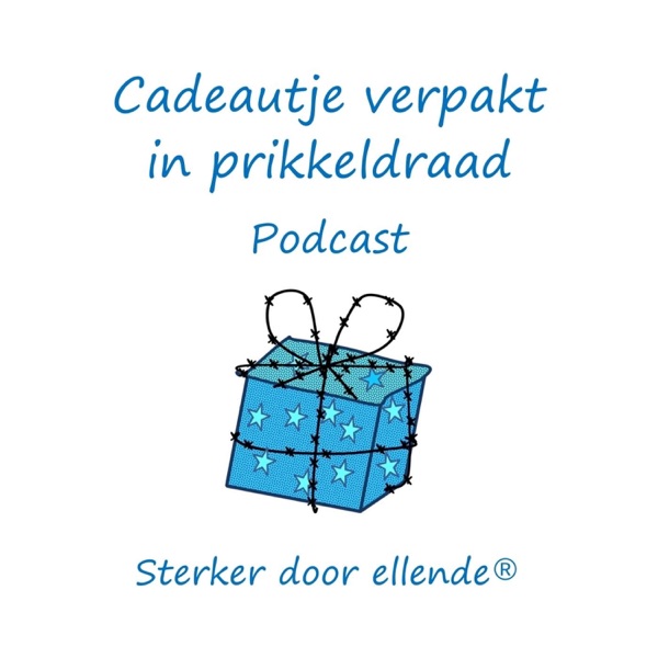 Cadeautje verpakt in prikkeldraad