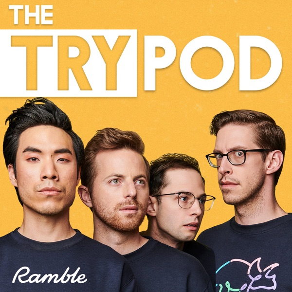 The TryPod banner backdrop