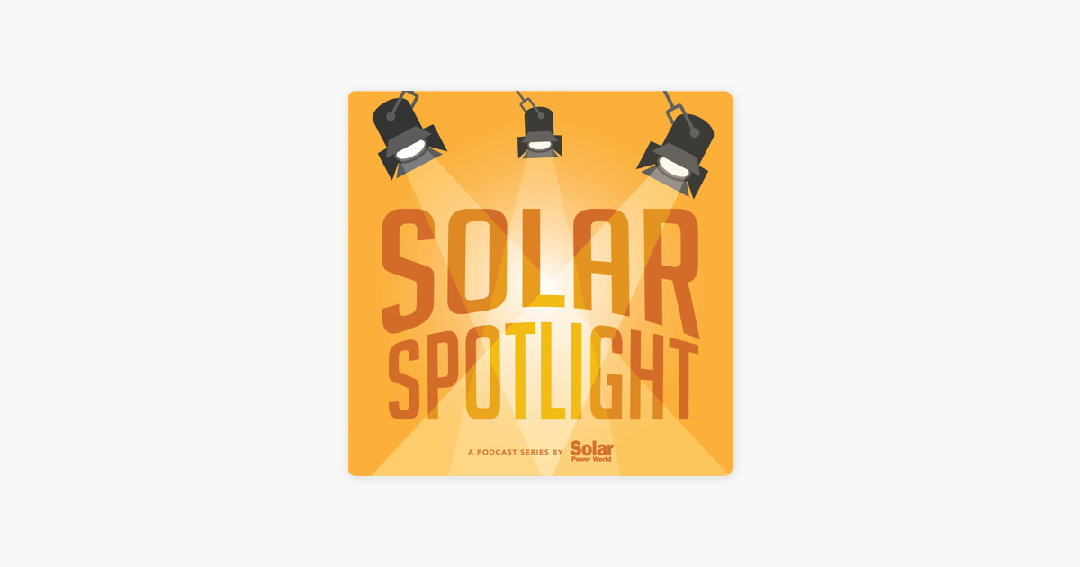 orange solar spotlight