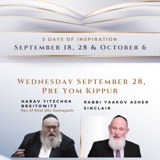 “Yom Kippur: Being Honest With Yourself”  (OS Yomim Noraim Seminar)