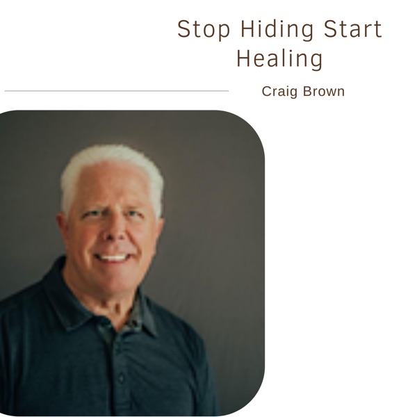 Stop Hiding Start Healing photo