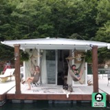 An Amazingly Unique Floating Tiny Home Lifestyle