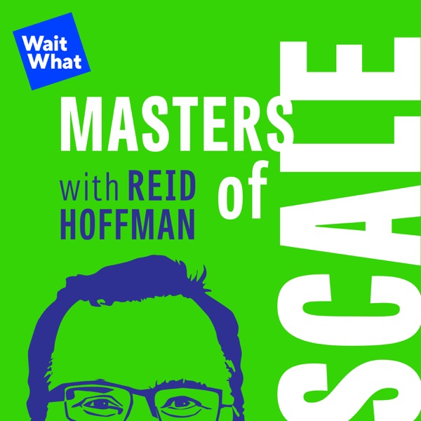 Masters of Scale with Reid Hoffman banner backdrop