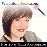 Peggy Richardson is the WizardofeBooks.com podcast