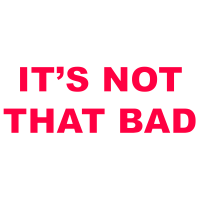 It's not that bad: A podcast about depression and anxiety. podcast