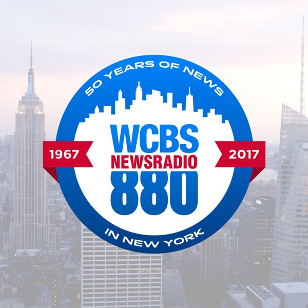 WCBS 880 Anniversary Artwork