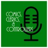 Comics, Clerics, & Controllers artwork