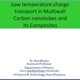 Charge transport in Carbon nanotubes