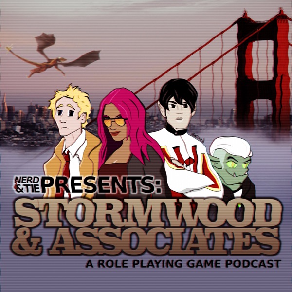 Stormwood & Associates: An Actual Play RPG Podcast Artwork