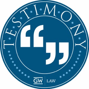 Testimony: GW Law Experts Explain Election 2020