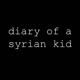 diary of a syrian kid