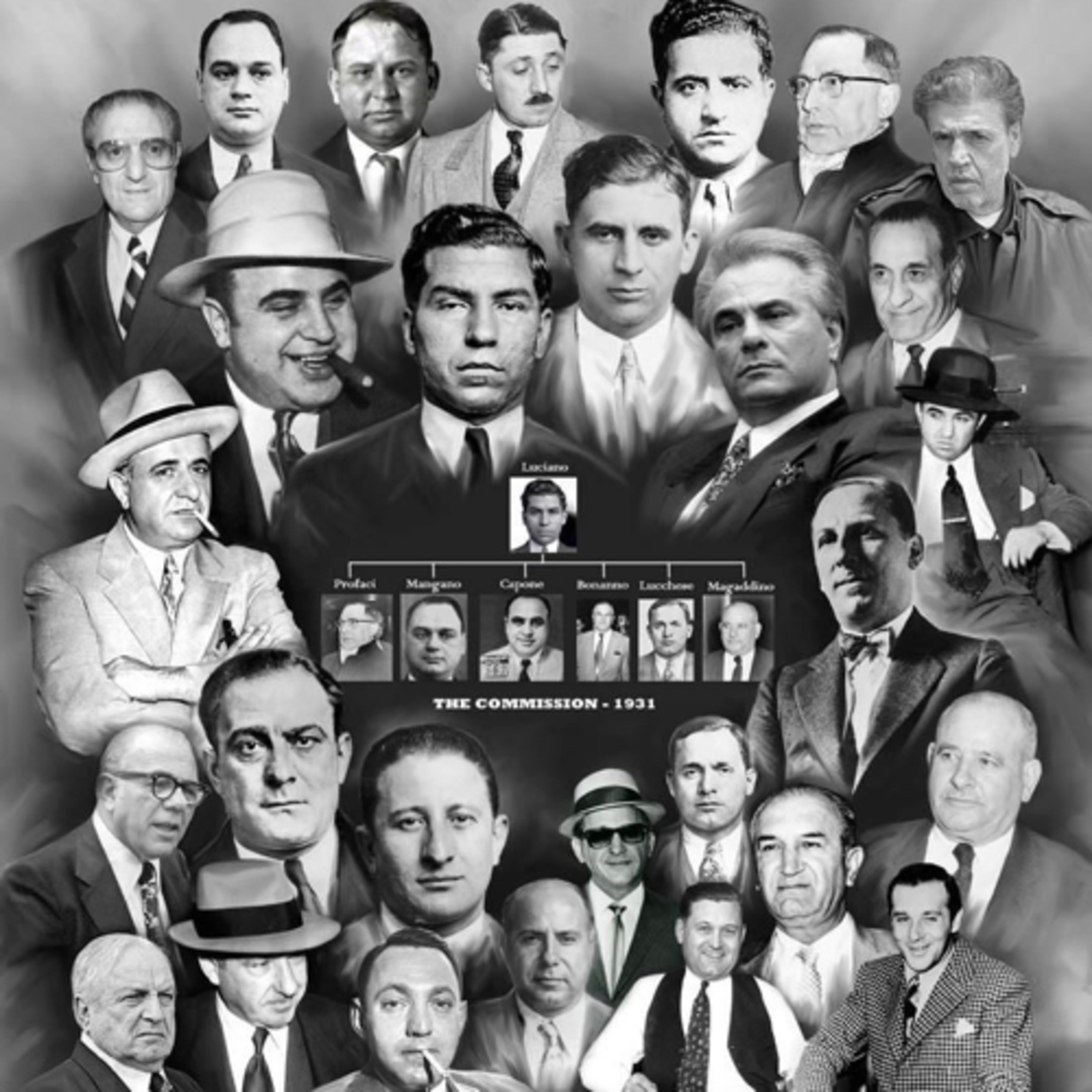 A Tale Of Two Heights Lucky Luciano Vs Al Capone - uqkwiei