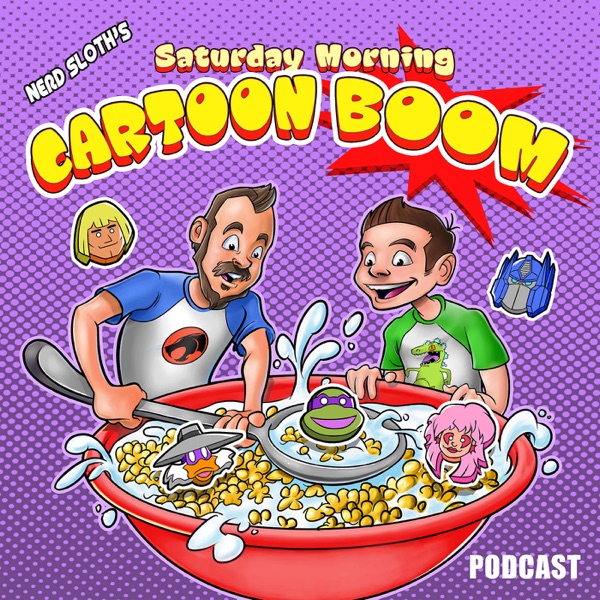 Saturday Morning Cartoon Boom Artwork