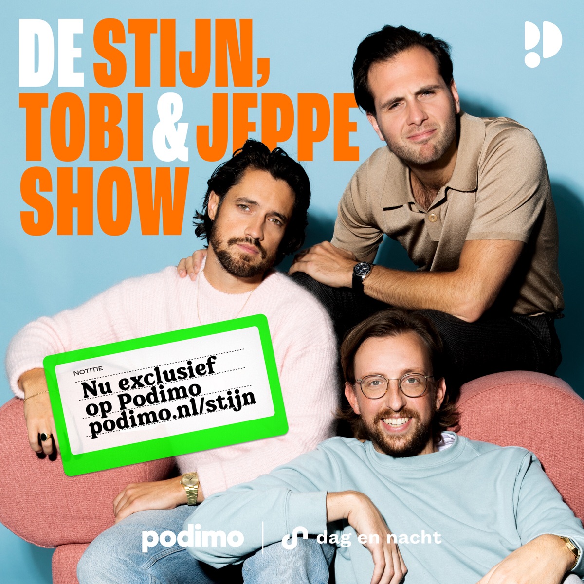 De Stijn, Tobi en Jeppe Show – Podcast afbeelding