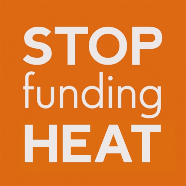 Stop Funding Heat - Sounding the Alarm on Climate Misinformation Artwork