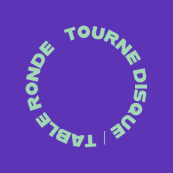 Tourne Disque sur Table Ronde