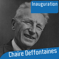 Inauguration de la chaire Deffontaines podcast