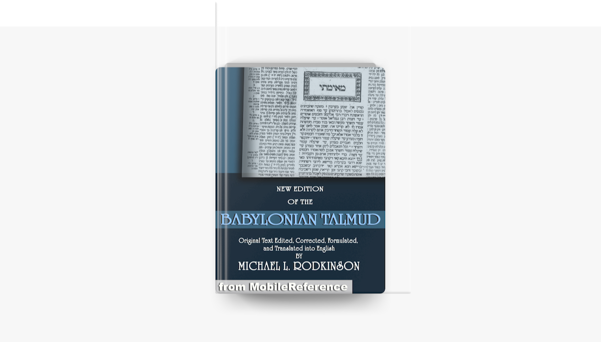 ‎The Babylonian Talmud Sur Apple Books