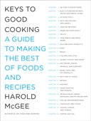 Keys to Good Cooking - Harold McGee