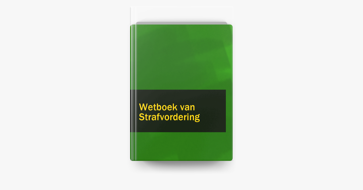‎Wetboek van Strafvordering - WvSv in Apple Books