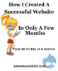 How I Created A Successful Website - Rand B. Wilson