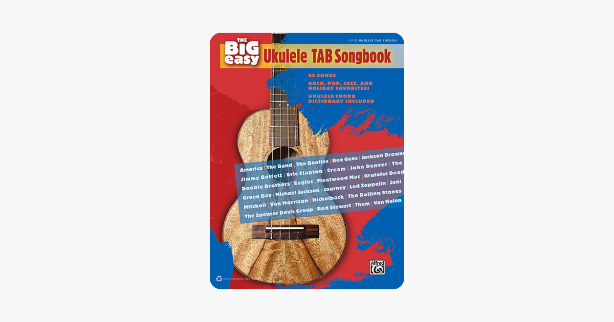 ‎The Big Easy Ukulele TAB Songbook on Apple Books