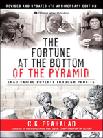 C.K. Prahalad - The Fortune at the Bottom of the Pyramid,... artwork