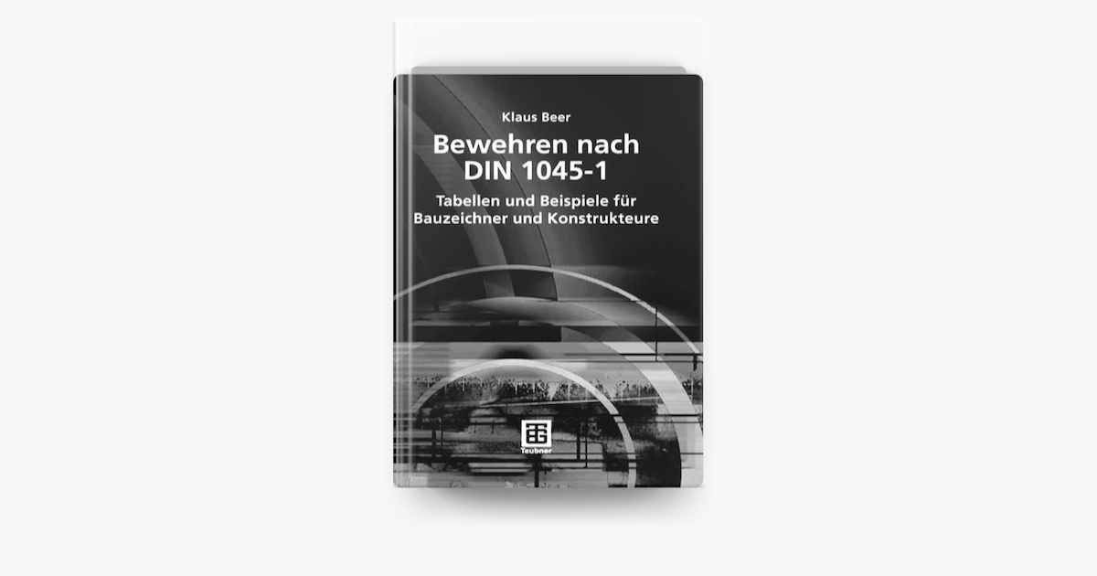 ‎Bewehren Nach DIN 1045-1 Trên Apple Books