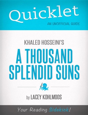 Capa do livro A Thousand Splendid Suns de Khaled Hosseini