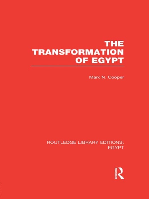 The Transformation of Egypt (RLE Egypt)