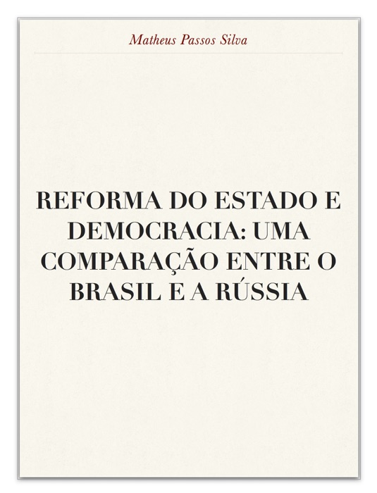 Reforma do Estado e democracia