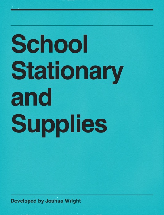 School Stationery and Supplies