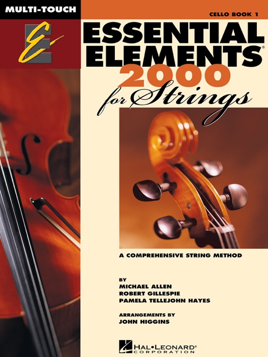 Essential Elements 2000 for Strings - Book 1 for Cello (Textbook)