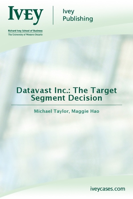 Datavast Inc.: The Target Segment Decision