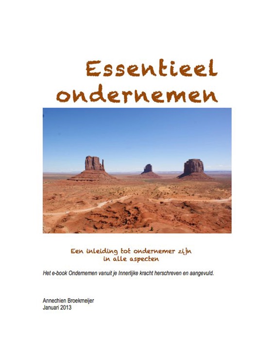 Essentieel Ondernemen ebook