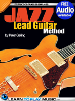 LearnToPlayMusic.com & Peter Gelling - Jazz Lead Guitar Lessons for Beginners artwork
