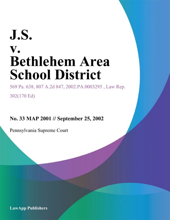 J.S. v. Bethlehem Area School District